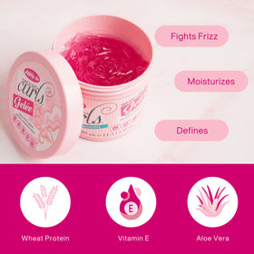 dippity do gel texture close-up highlighting lightweight consistency and spreadability