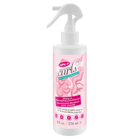 Dippity Do travel-ready bottle inside a bag for on-the-go curl maintenance