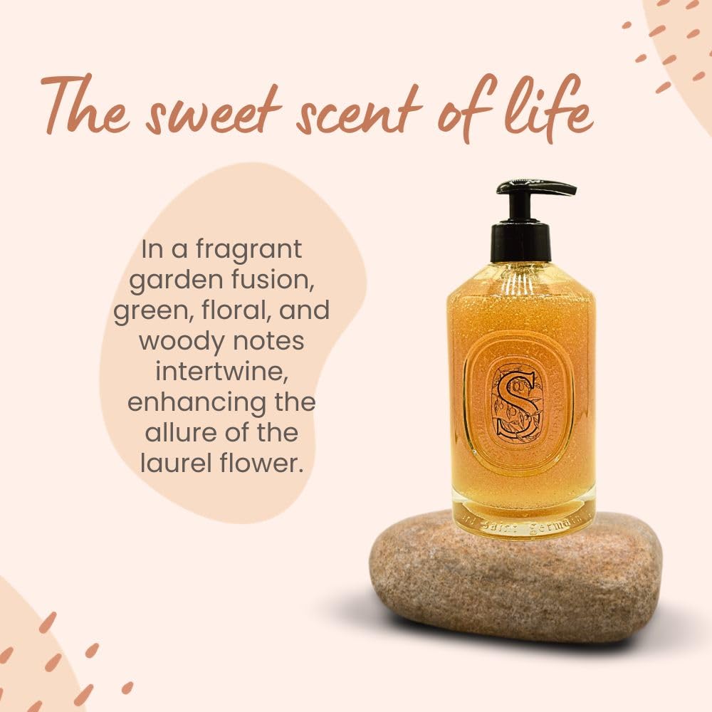 Diptyque 350 ml next to common items to show accurate size