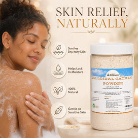 Dirty Treasures face mask application demonstrating soothing topical use