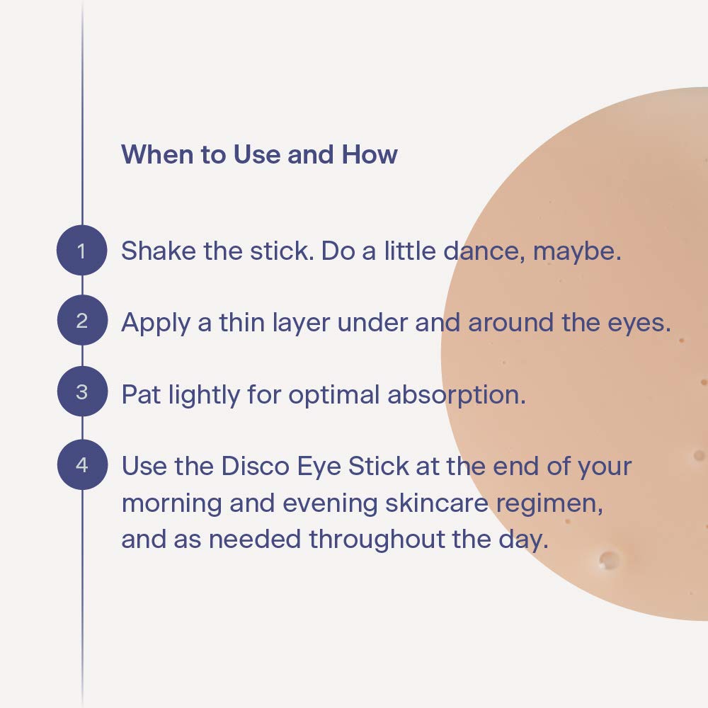 Disco travel-sized stick sitting on a counter for convenient on-the-go use