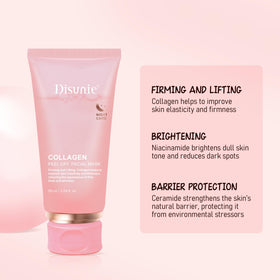 Disunie peel-off action demonstrating clean removal benefit