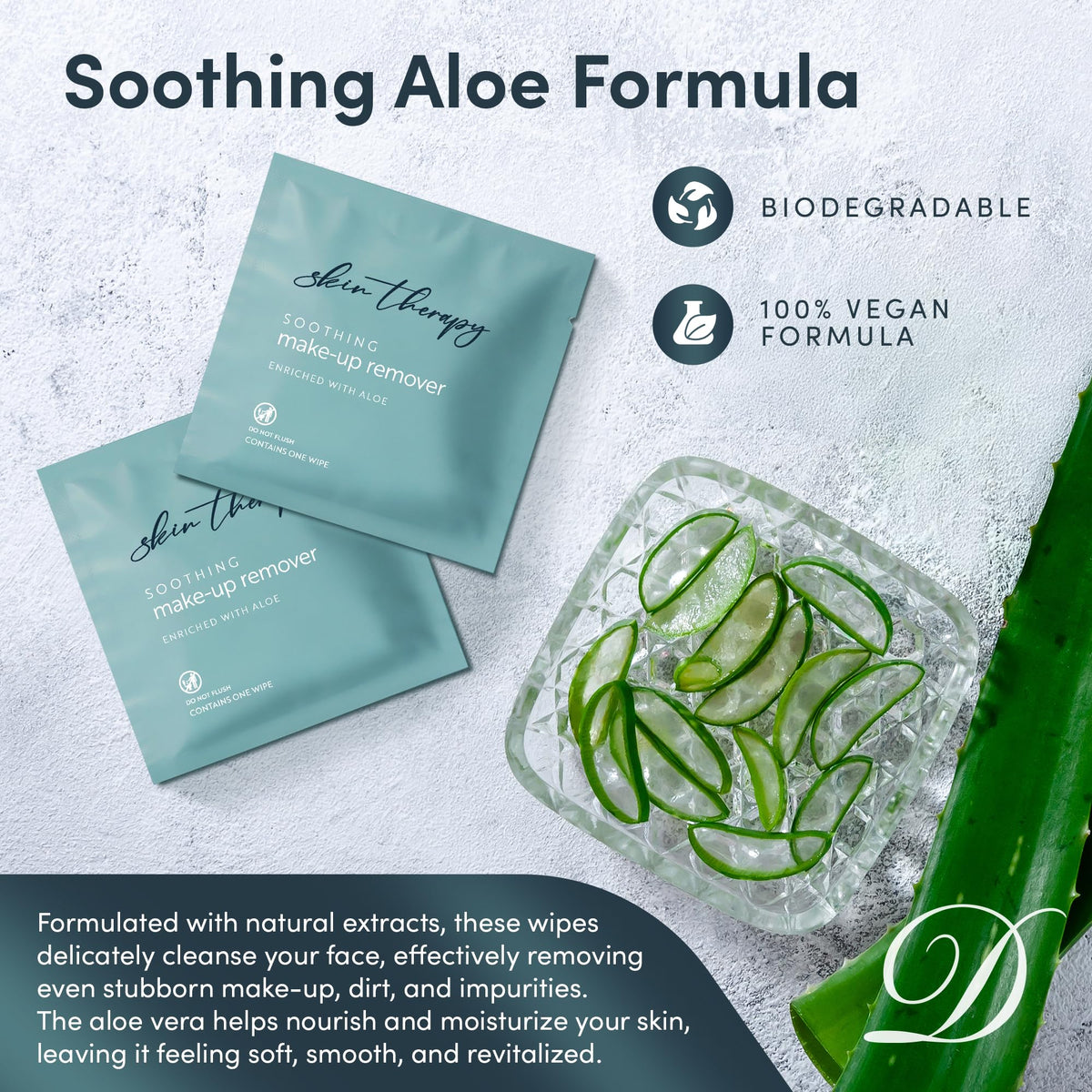 Diversified Hospitality wipe in use removing mascara, effective makeup removal benefit
