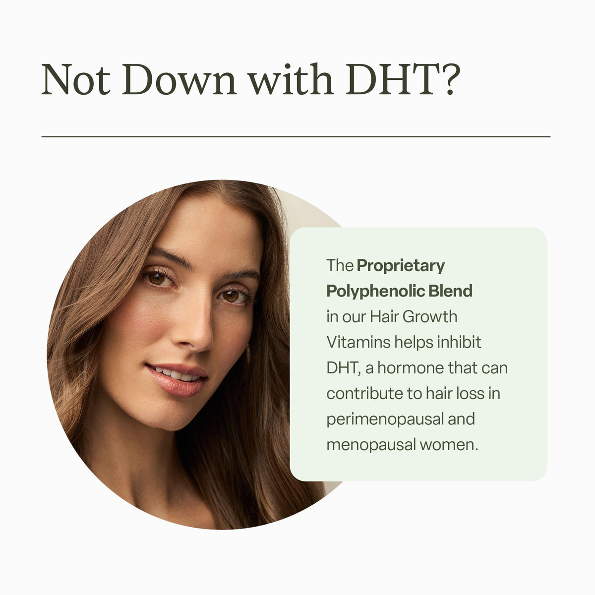divi hand holding two tablets showing recommended dosage benefit