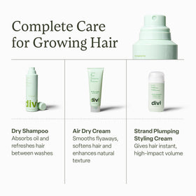 Divi dry shampoo inside gym bag for on-the-go refresh and portability
