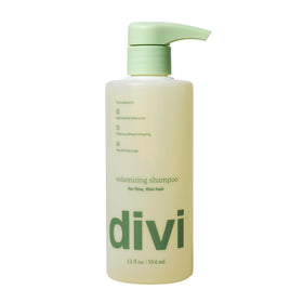 Divi front bottle showing packaging and clear volumizing benefit