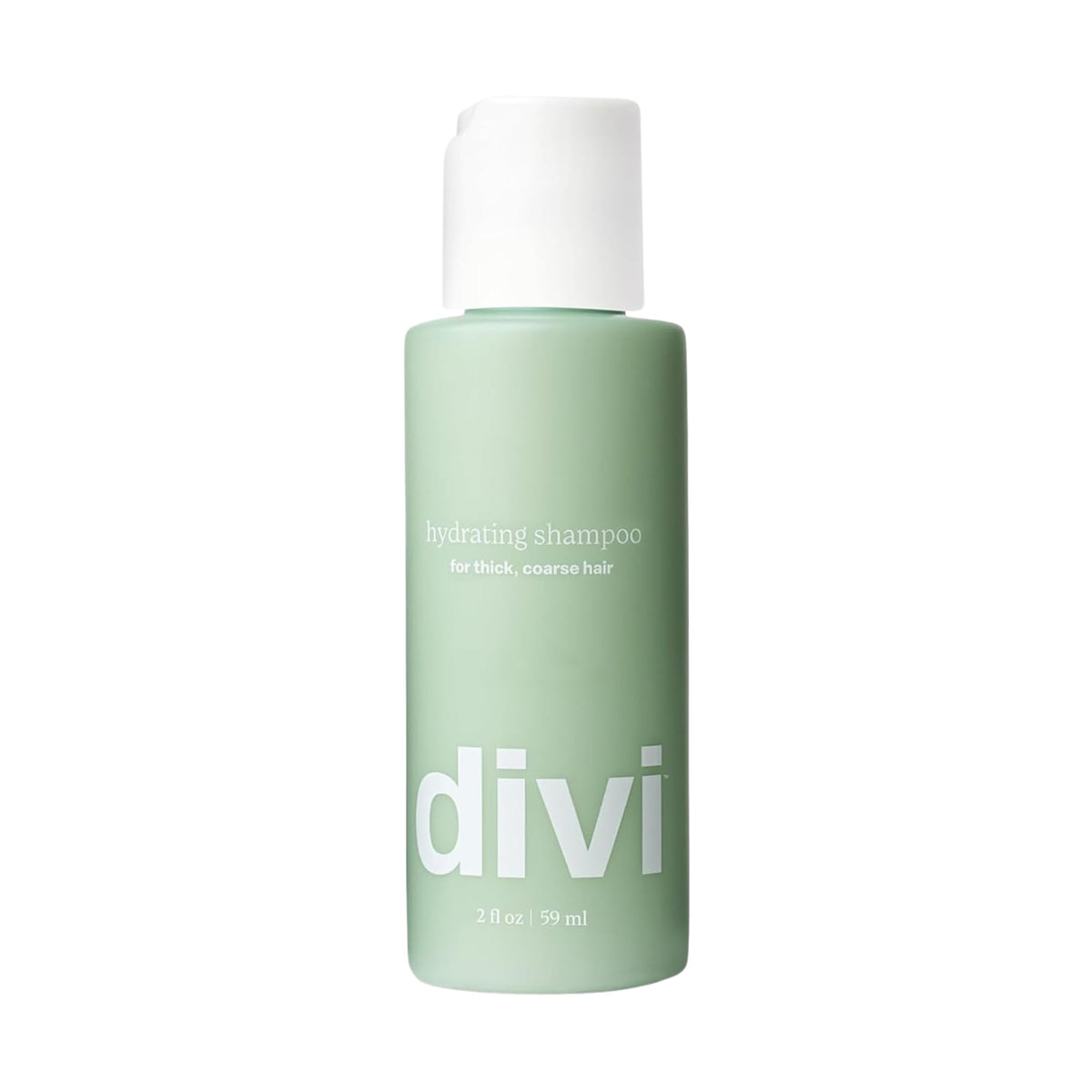 Divi bottle front view showing clean design and product name benefit