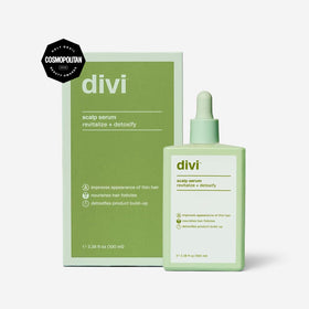 divi dropper applying serum to scalp demonstrating precise dosing benefit