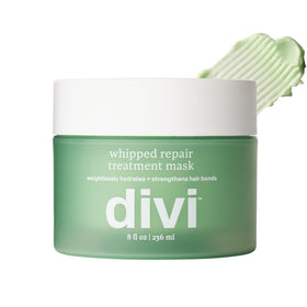 Divi jar front view showing product and clear benefits