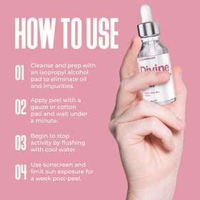 Divine Derriere bottle on bathroom shelf in lifestyle setting showing routine-ready benefit