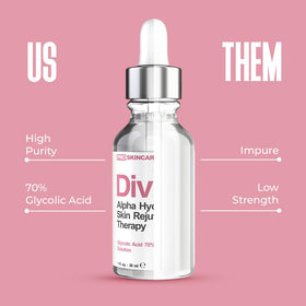Divine Derriere bottle in hand scale comparison showing travel-friendly size and easy handling benefit
