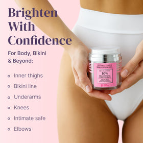 Divine Derriere tube next to ruler showing product size
