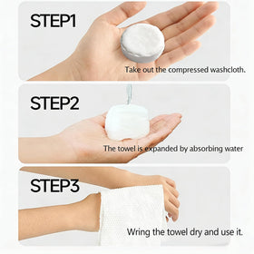 DK-SIMINA towels beside travel essentials showing compact, lightweight kit-ready convenience