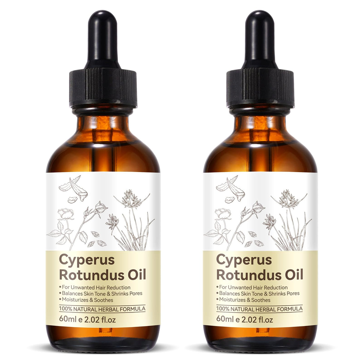 DLOMFVFQ front packaging showing natural hair-reduction benefits
