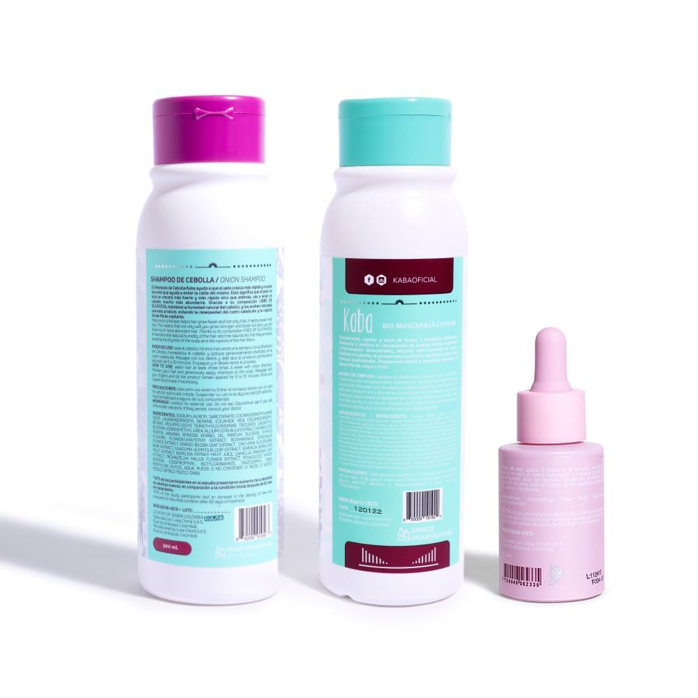D'Luchi red onion ingredient shot emphasizing natural extract support for a balanced scalp