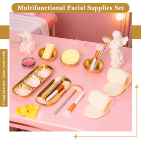 DLUGOPIS vintage-style three-compartment serving tray storing lotions and small tools