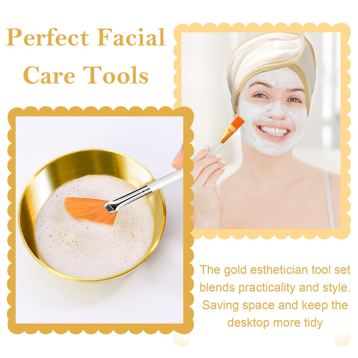 DLUGOPIS spa-style layout with kit on treatment table conveying professional presentation