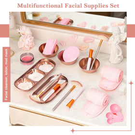 DLUGOPIS facial sponges showing soft texture and quick water absorption