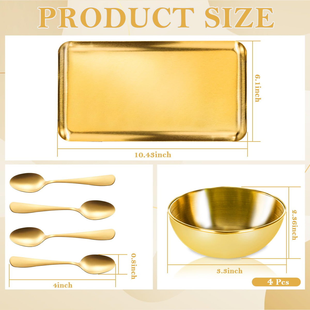 DLUGOPIS stainless steel mixing bowls top view highlighting durable stainless finish