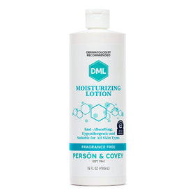 DML front label showing product name and unscented benefit