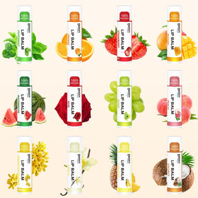 DMSKY flavor array flatlay highlighting 12 colorful scent options