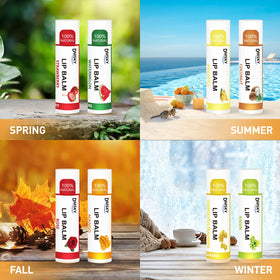 Dmsky flavor array top-down display highlighting 12 varied natural scent options