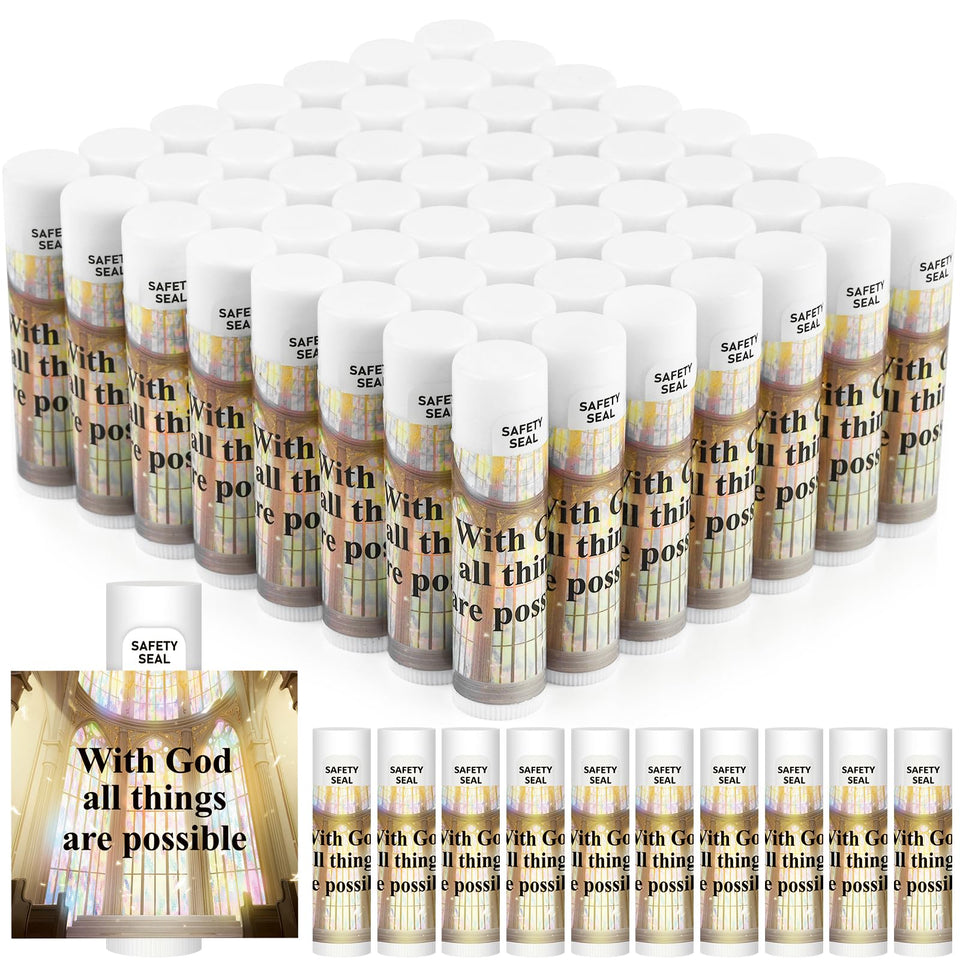 Dmsky front packaging showing 60-piece set and scripture, ideal for giveaways