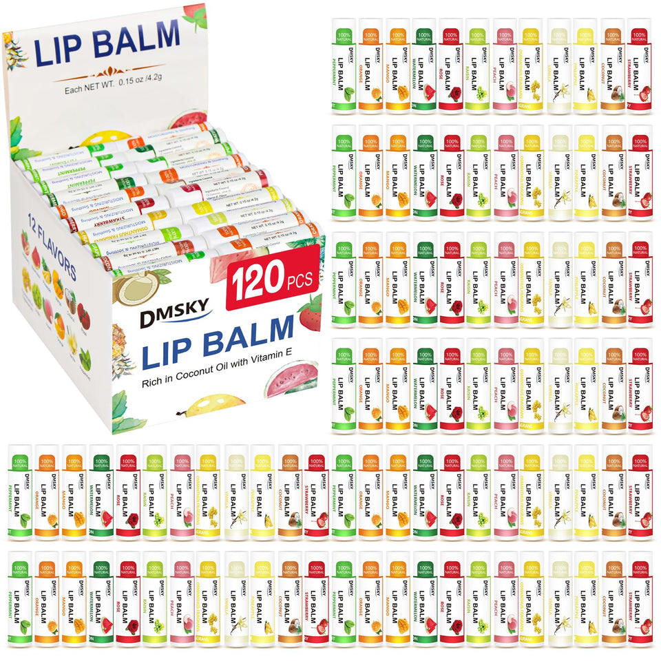 DMSKY front packaging showing 120-count value and flavors for convenient gifting