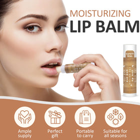 Dmsky lip balm in a gift bag demonstrating easy inclusion in appreciation gifts