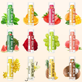 DMSKY open lip balm stick close-up showing smooth tip and quick application