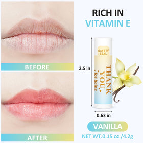 Dmsky opened tube texture showing smooth balm surface for quick lip hydration benefit