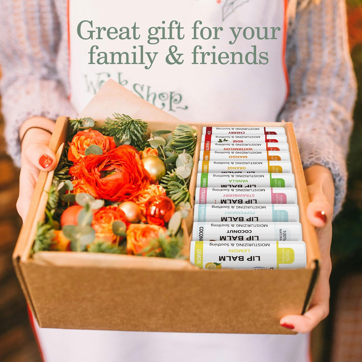 Dmsky assorted tubs arranged as party favors for gifting convenience