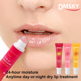 Dmsky tube beside coin showing compact, travel-friendly scale