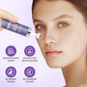DMYGO hyaluronic serum texture drop close-up, hydrating plumping benefit