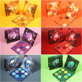 docolor close-up of matte pans showing smooth blendable powder texture