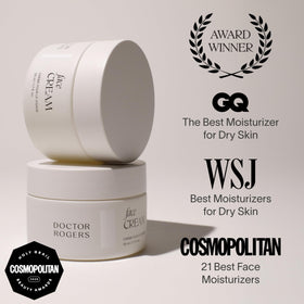 Doctor Rogers Restore cream application on hand illustrating fast absorption