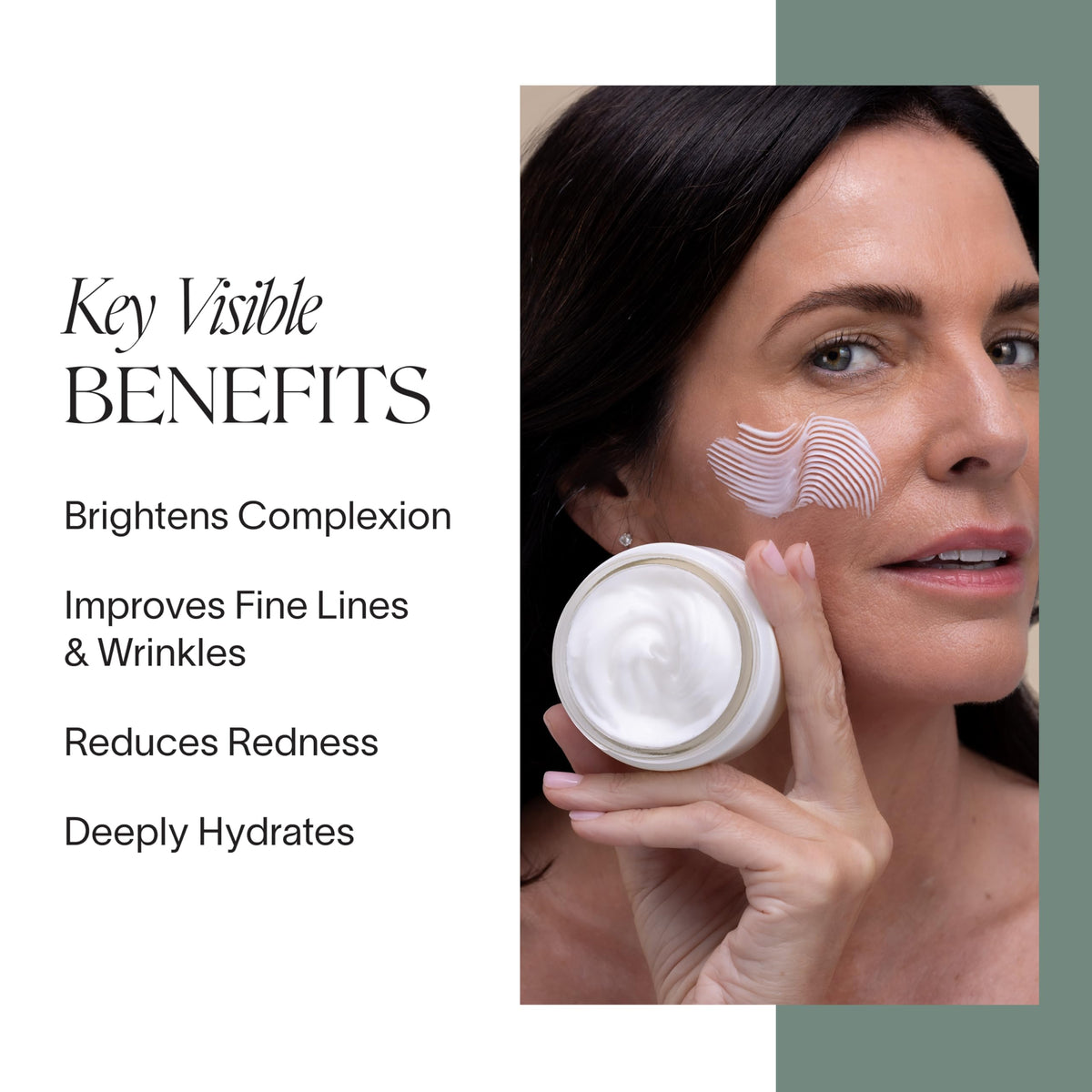 Doctor Rogers Restore cream texture close-up displaying lightweight hydration