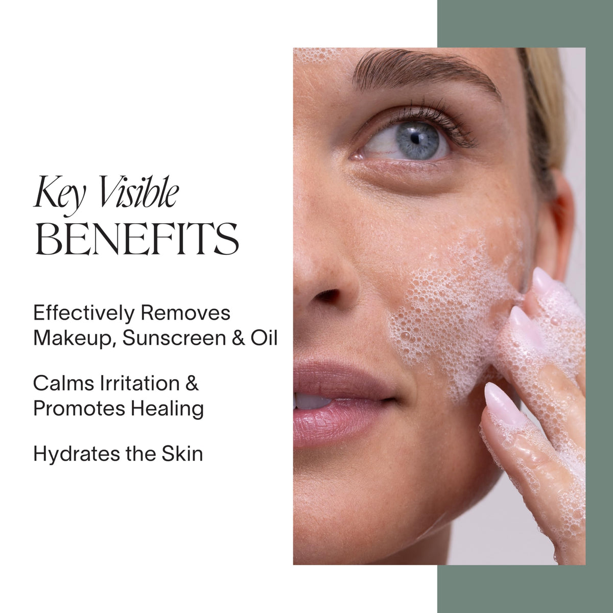 Doctor Rogers Restore gel texture close-up highlighting gentle hydrating formula