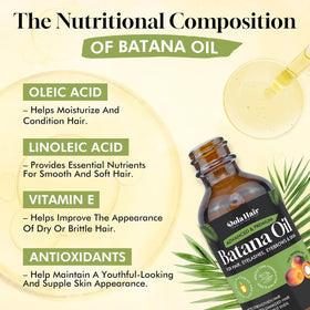 Dolahair oil pouring a drop to demonstrate lightweight texture for easy dosing