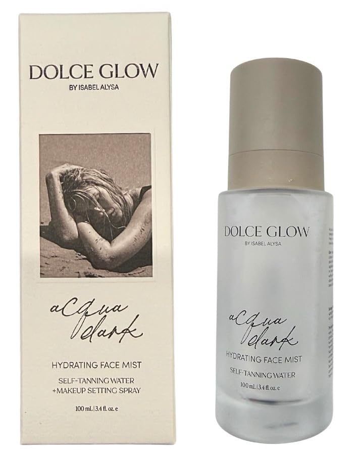 Dolce Glow front packaging showing bottle and label for instant recognition and appeal