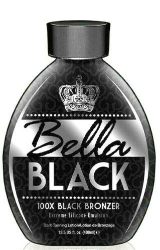 Dolce Vita Bella Black result on model showing deep bronzed look and hydrated skin