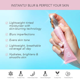 DOLL 10 bottle top and dispenser detail for controlled, mess-free use