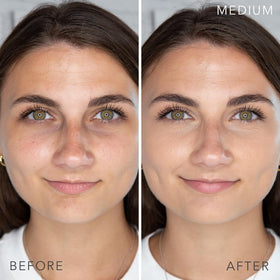 DOLL 10 T.C.E ingredient closeup highlighting peptides and soothing botanicals