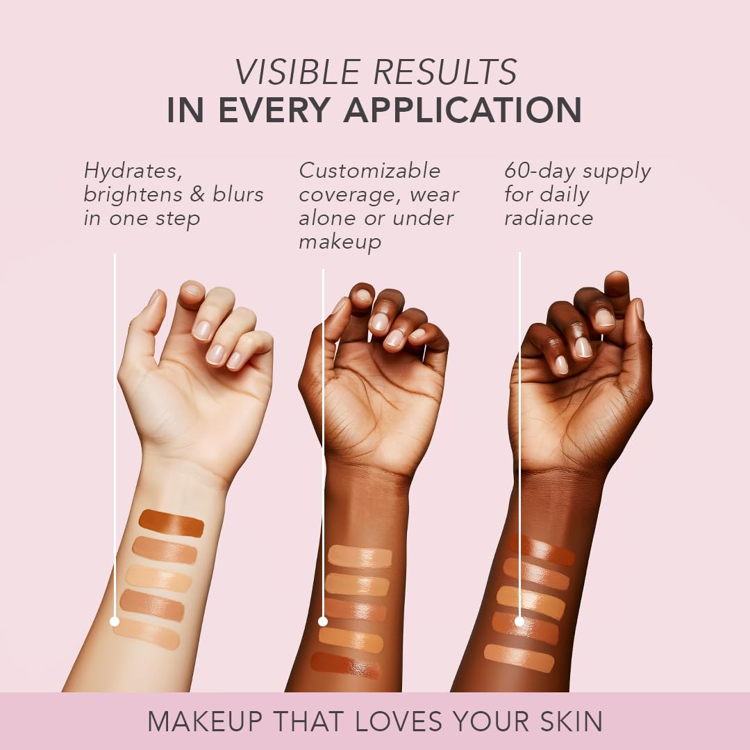 DOLL 10 applying with fingers demonstrating effortless blending and quick routine