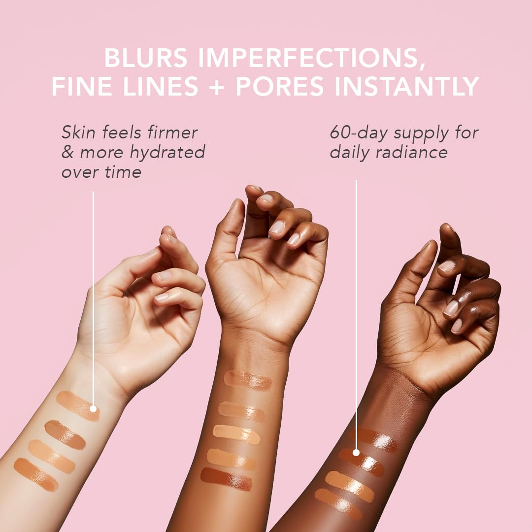 DOLL 10 ingredient label highlighting clean, vegan formula benefits
