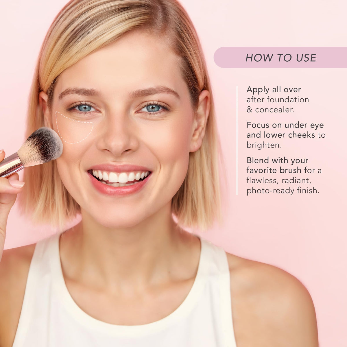 DOLL 10 ingredients visual featuring Vitamin C and hyaluronic acid for skin comfort