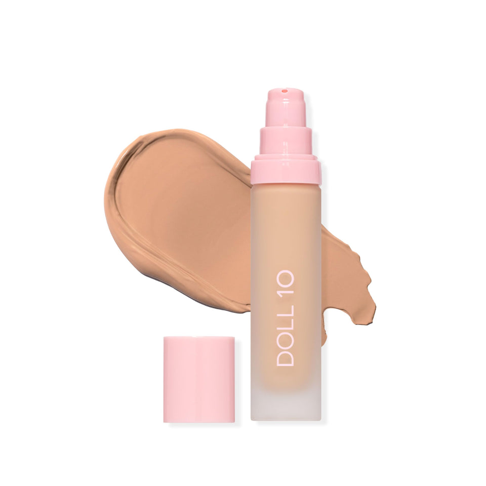 DOLL 10 front packaging showing bottle and label for clear product ID and trust