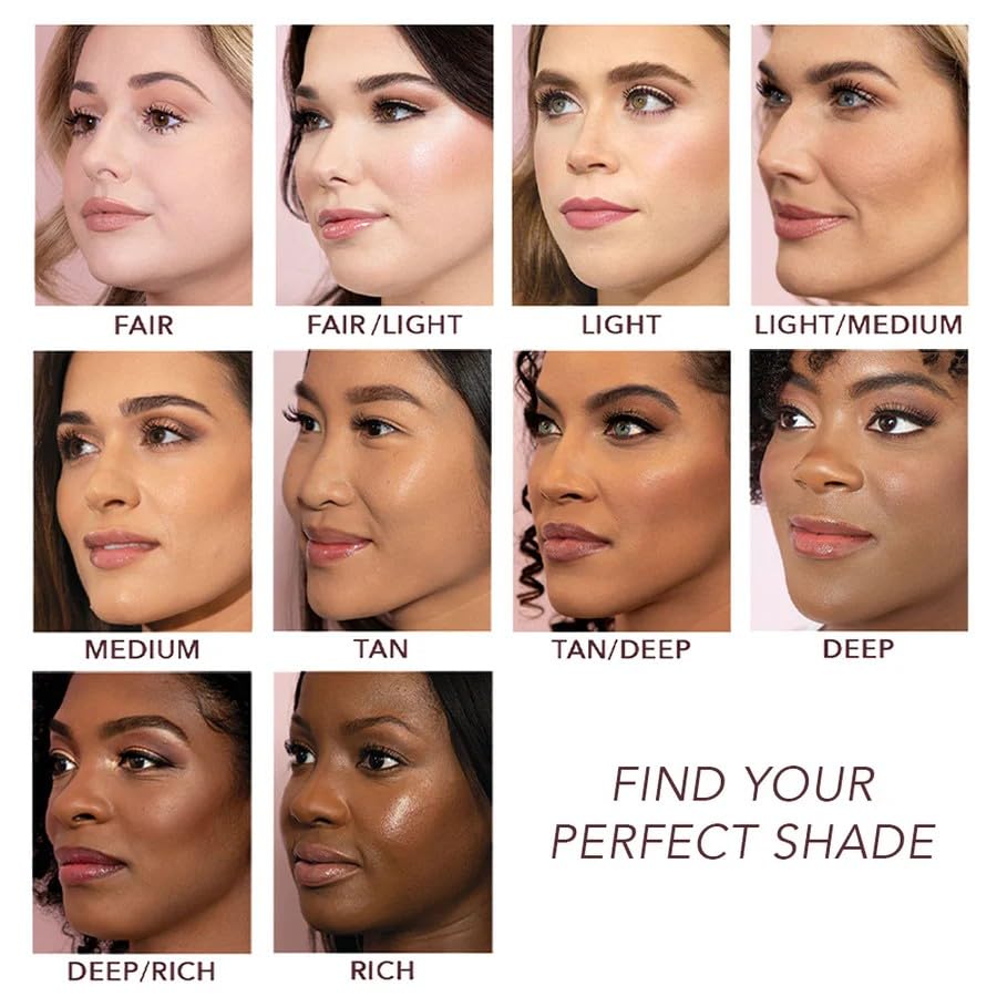DOLL 10 foundation texture close-up highlighting smooth serum and blendability benefit