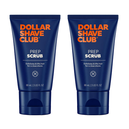 Dollar Shave Club front packaging of two-pack showing product and convenience