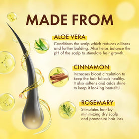 DOMINICAN MAGIC tonic texture on hand demonstrating lightweight absorption and moisture